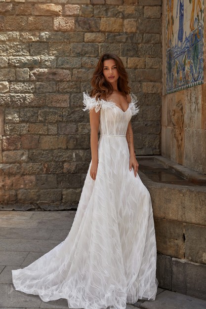Gabbiano. Свадебное платье Перил. Коллекция Wild Rose 
