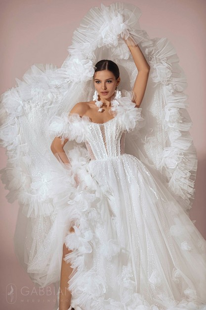 Свадебное платье «Лофран»‎ | Свадебный салон GABBIANO в Нижнем Новгороде