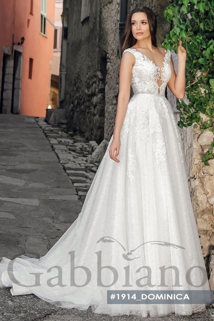 Gabbiano. Свадебное платье Доминика #2. Коллекция Mon Plaisir 