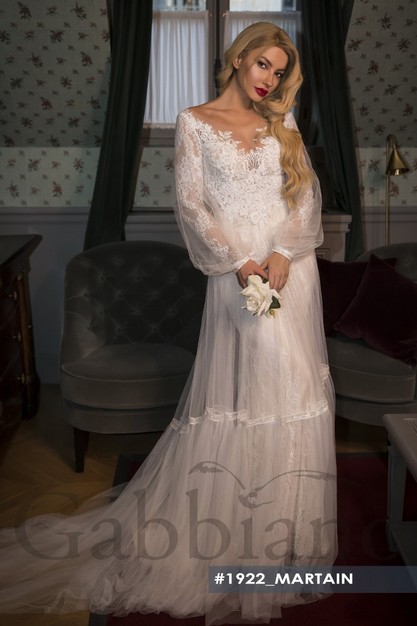 Gabbiano. Свадебное платье Мартайн. Коллекция Mon Plaisir 