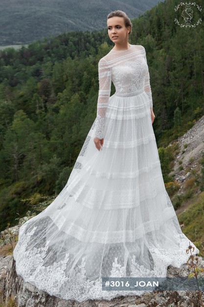 Gabbiano. Свадебное платье Джоан. Коллекция CRYSTAL WORLD 